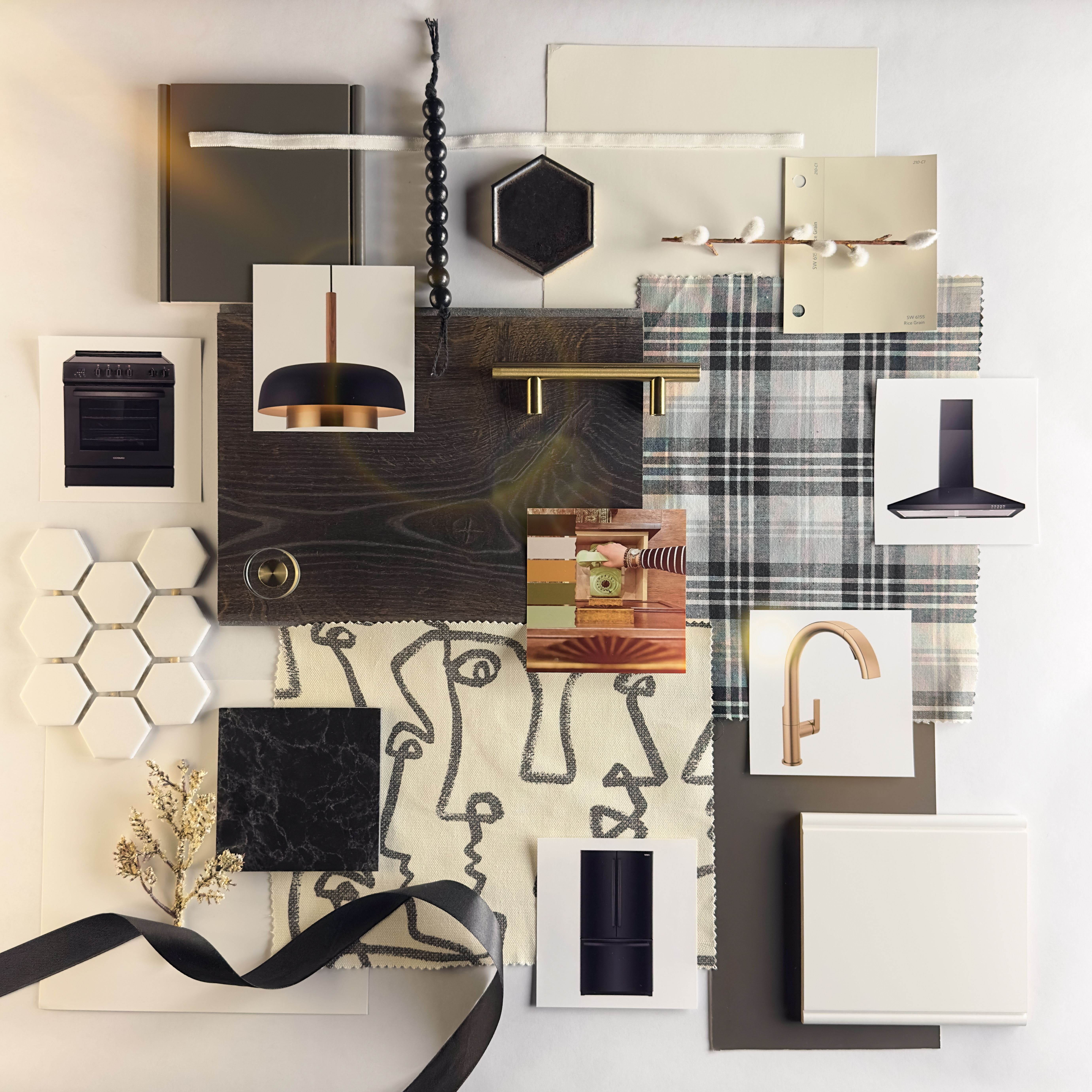 Country plaid, but mostly modern